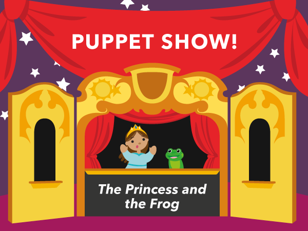 Puppet Show | The Princess and the Frog – Discovery Gateway Children's  Museum