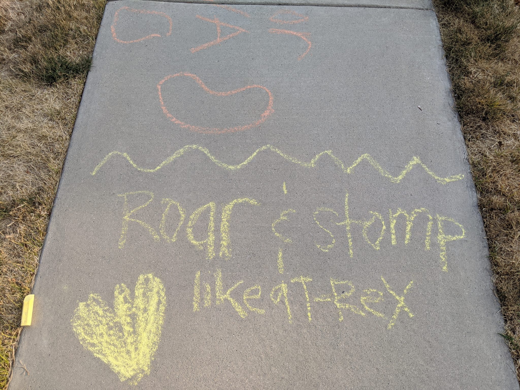 chalk dinosaur game 2