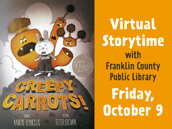 Creepy Carrots Virtual Storytime with Franklin County Public Library