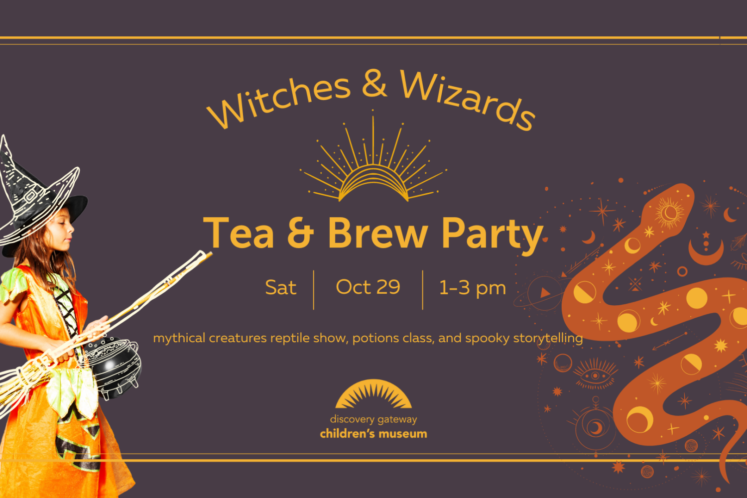Witches and Wizards Tea and Brew Party