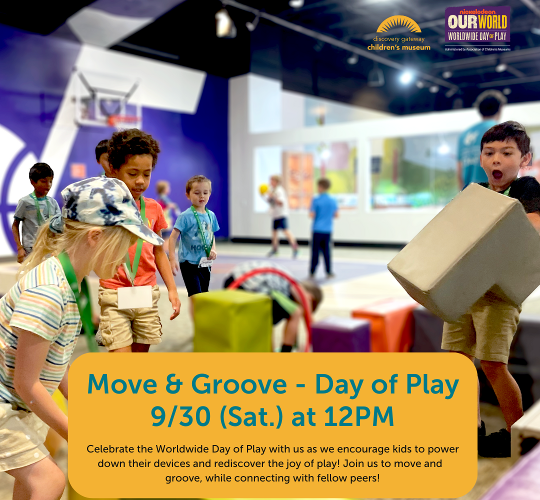 Kids playing at the Gym section in the Museum