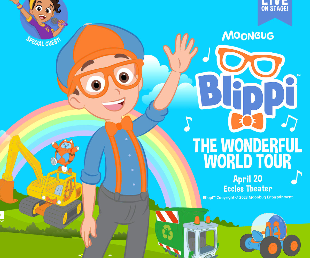 Donate to win Free Tickets to see Blippi on 4/20 The Wonderful World Tour