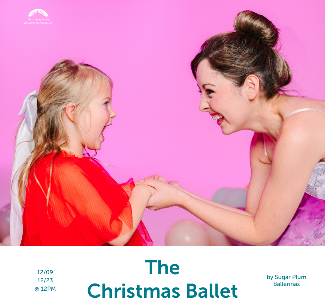 A Ballerina chatting with a little girl