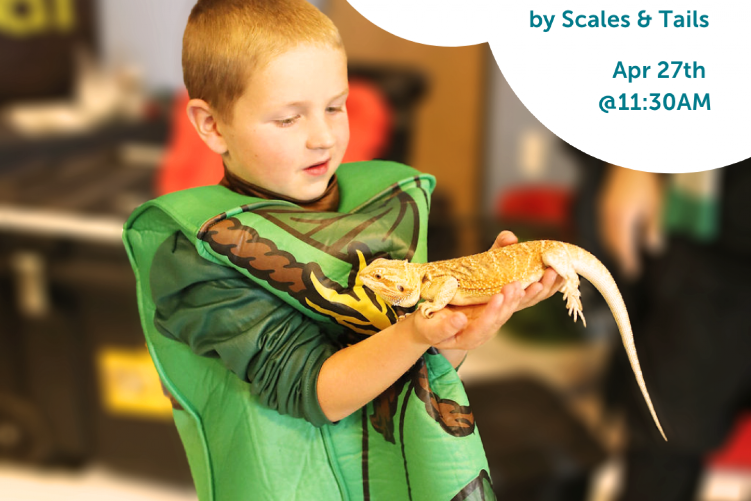 Reptile Show with Scales and Tails Utah